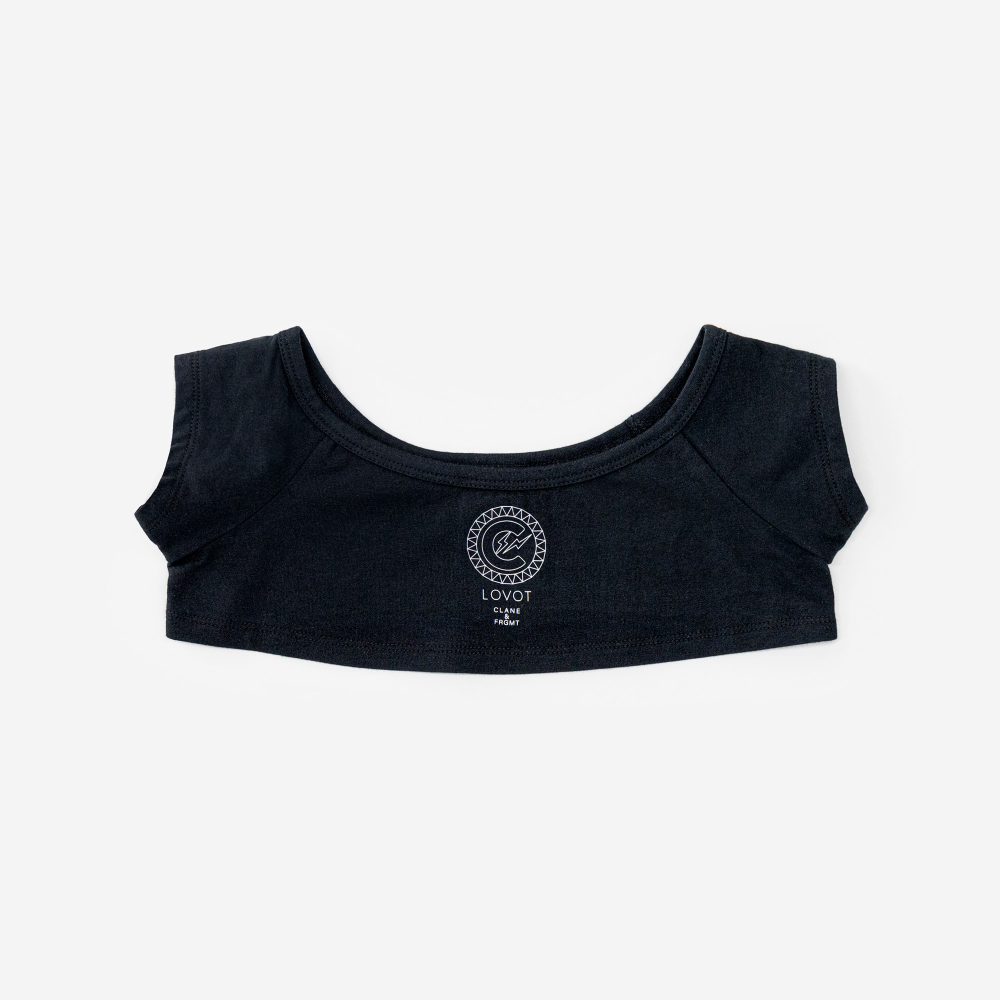 CLANE×FRAGMENT LOGO TEE(ブラック) | LOVOT ウェブストア