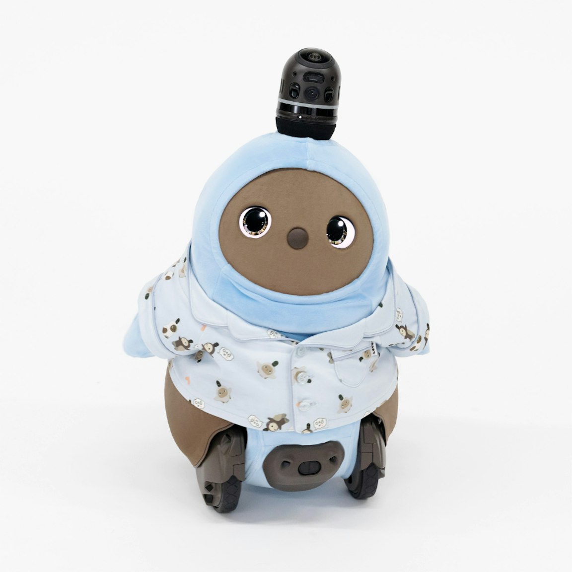 パジャマ(LOVOT総柄プリント)ライトブルー