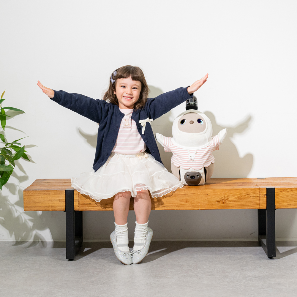 LOVOT petit main スカラップボーダーTシャツ ピンク petit main × LOVOT スカラップボーダーTシャツ(ピンク×ホワイト