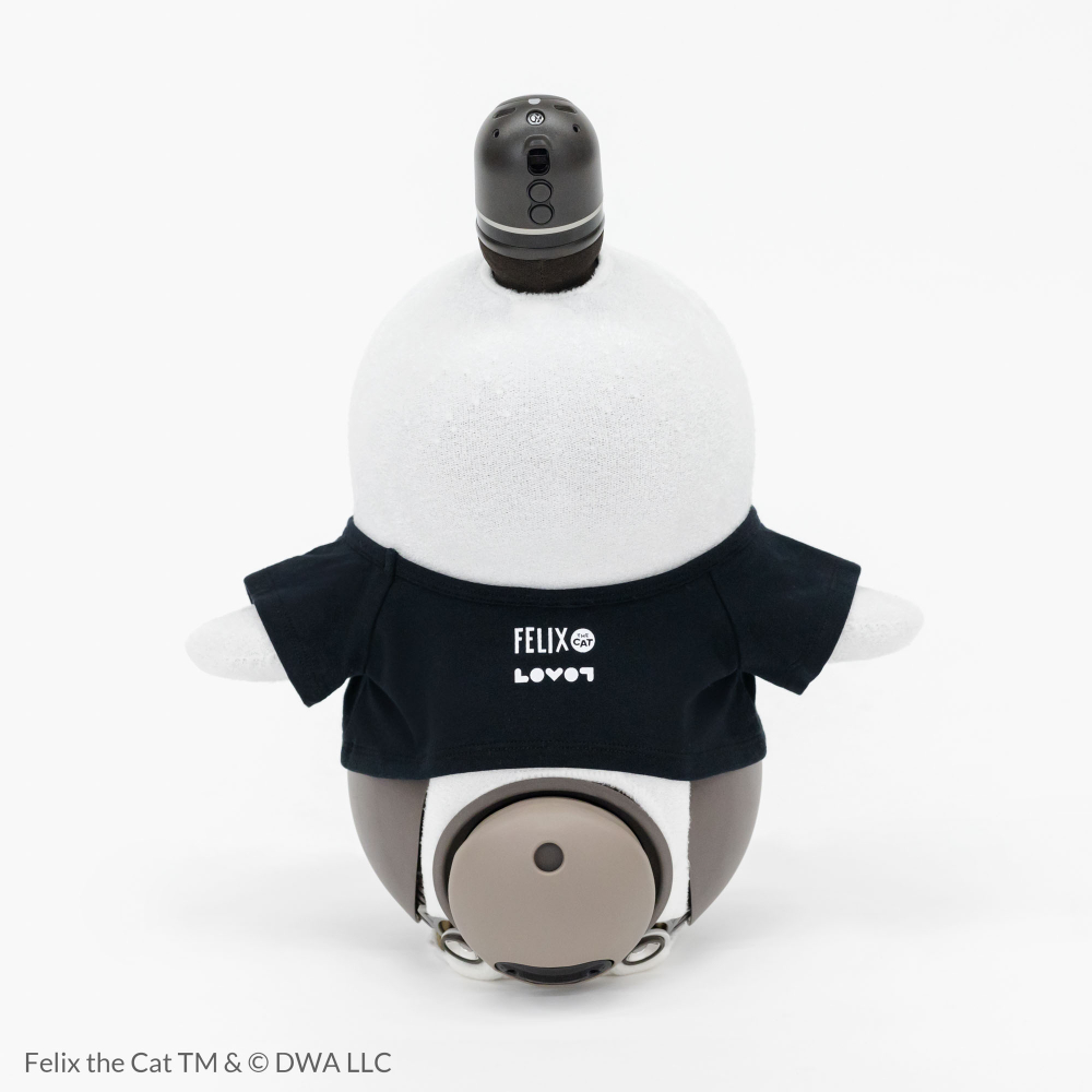 FELIX THE CAT × LOVOT イラストTシャツ(ブラック) | LOVOT ウェブストア