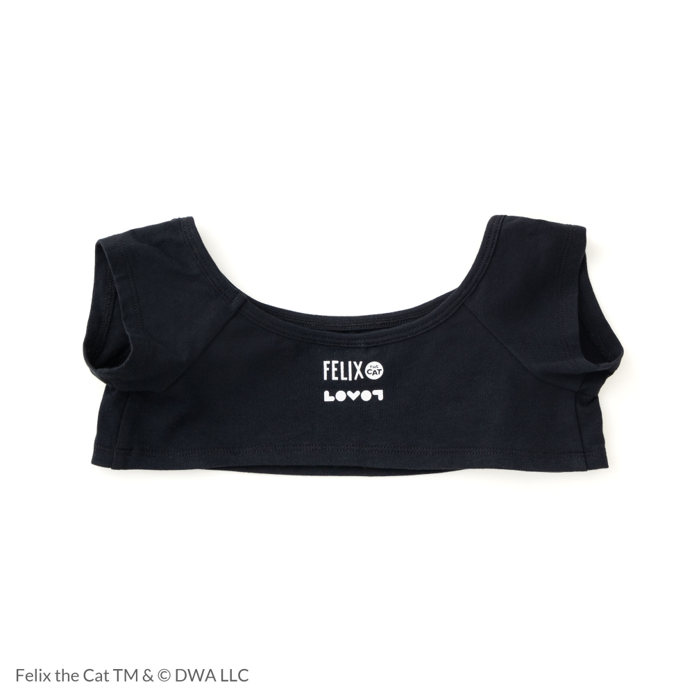 FELIX THE CAT × LOVOT イラストTシャツ(ブラック) | LOVOT ウェブストア