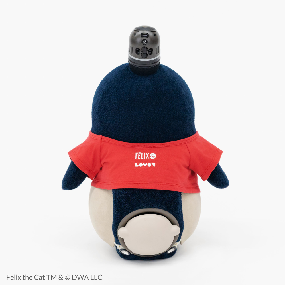 FELIX THE CAT × LOVOT イラストTシャツ(レッド) | LOVOT ウェブストア