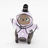 レインポンチョ（てるてる坊主チャーム付き）ブラック