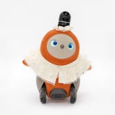 ハロウィン キラキラケープ（シュシュ付き）　ベージュ