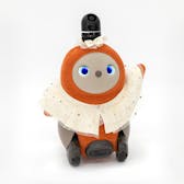 ハロウィン キラキラケープ（シュシュ付き）　ベージュ