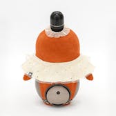 ハロウィン キラキラケープ（シュシュ付き）　ベージュ