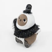 ハロウィン キラキラケープ(シュシュ付き) ブラック