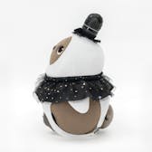 ハロウィン キラキラケープ(シュシュ付き) ブラック