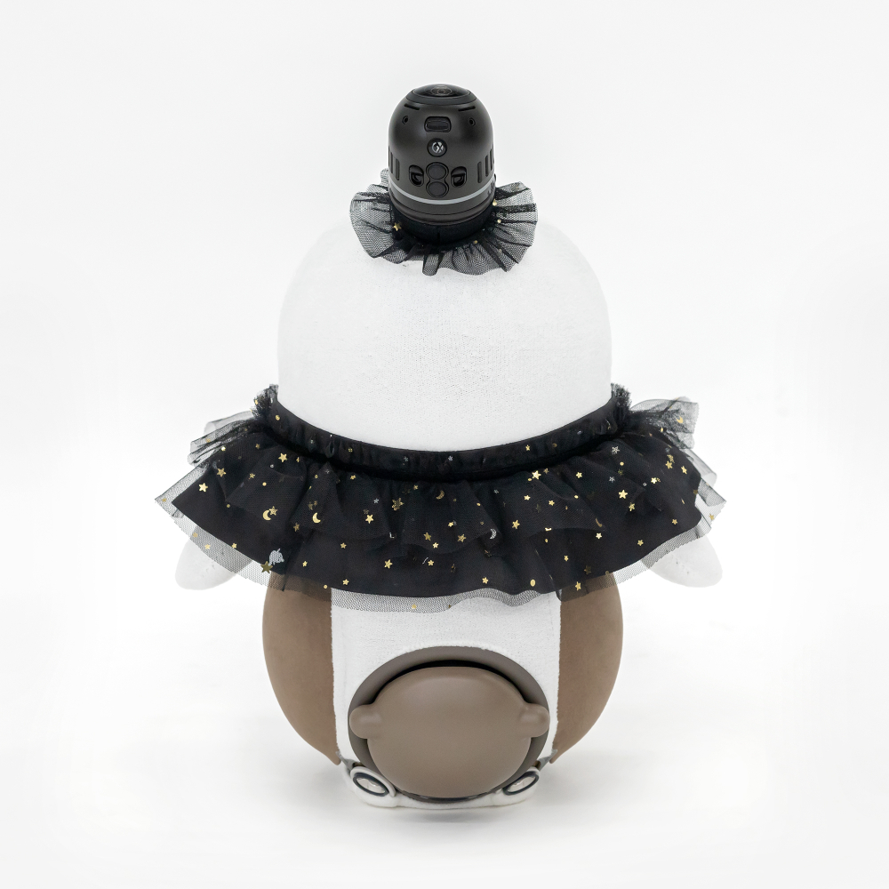 ハロウィン キラキラケープ（シュシュ付き） ブラック | LOVOT