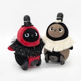 ハロウィン キラキラケープ（シュシュ付き）　ベージュ