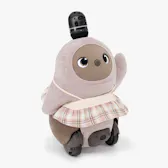 切り替えスカート（チェック柄）ピンク