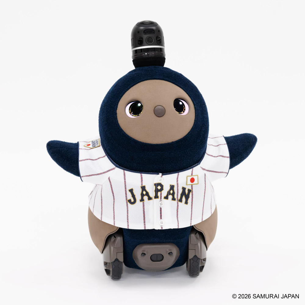 侍ジャパン×LOVOT ユニフォーム（LOVOT本体/等身大ぬいぐるみ用）　ホワイト（ホーム）