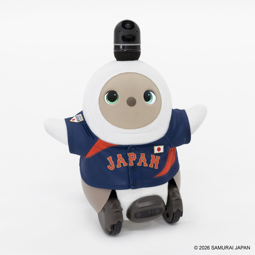 侍ジャパン×LOVOT ユニフォーム（LOVOT本体/等身大ぬいぐるみ用）　ネイビー（ビジター）