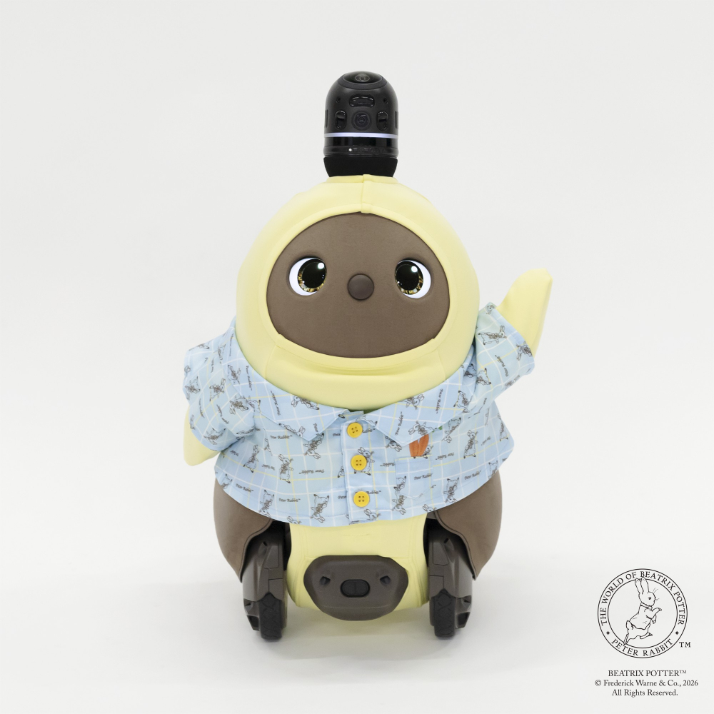 Peter Rabbit™ × LOVOT チェックプリントシャツ