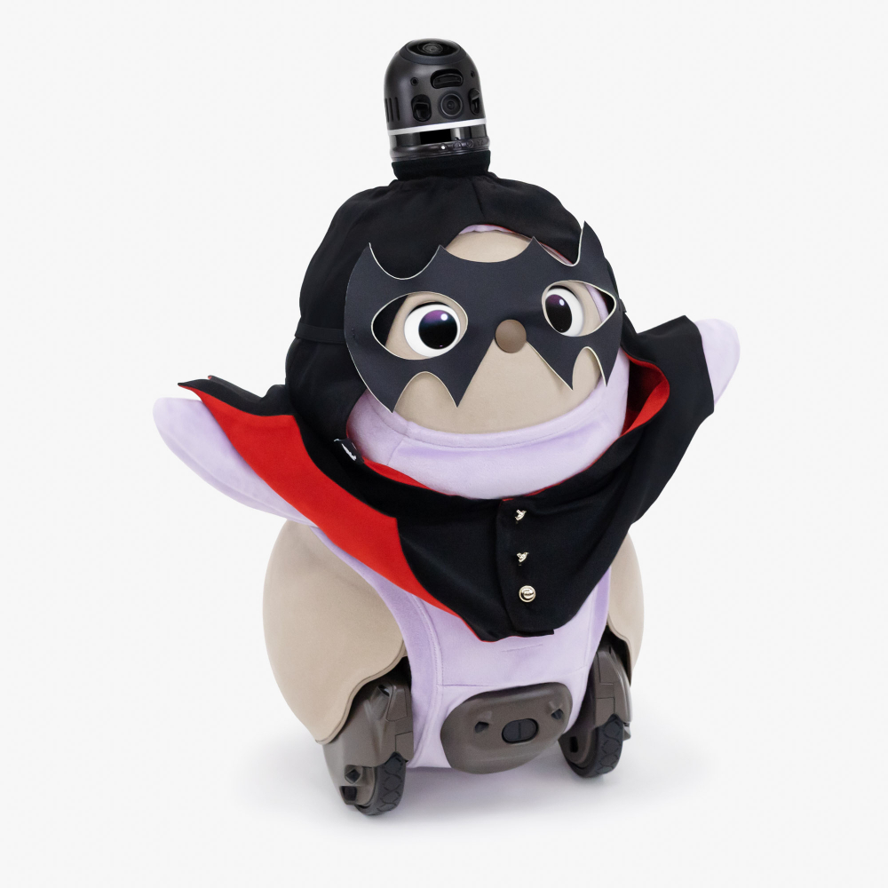 ハロウィンブラックマント（お面付き）