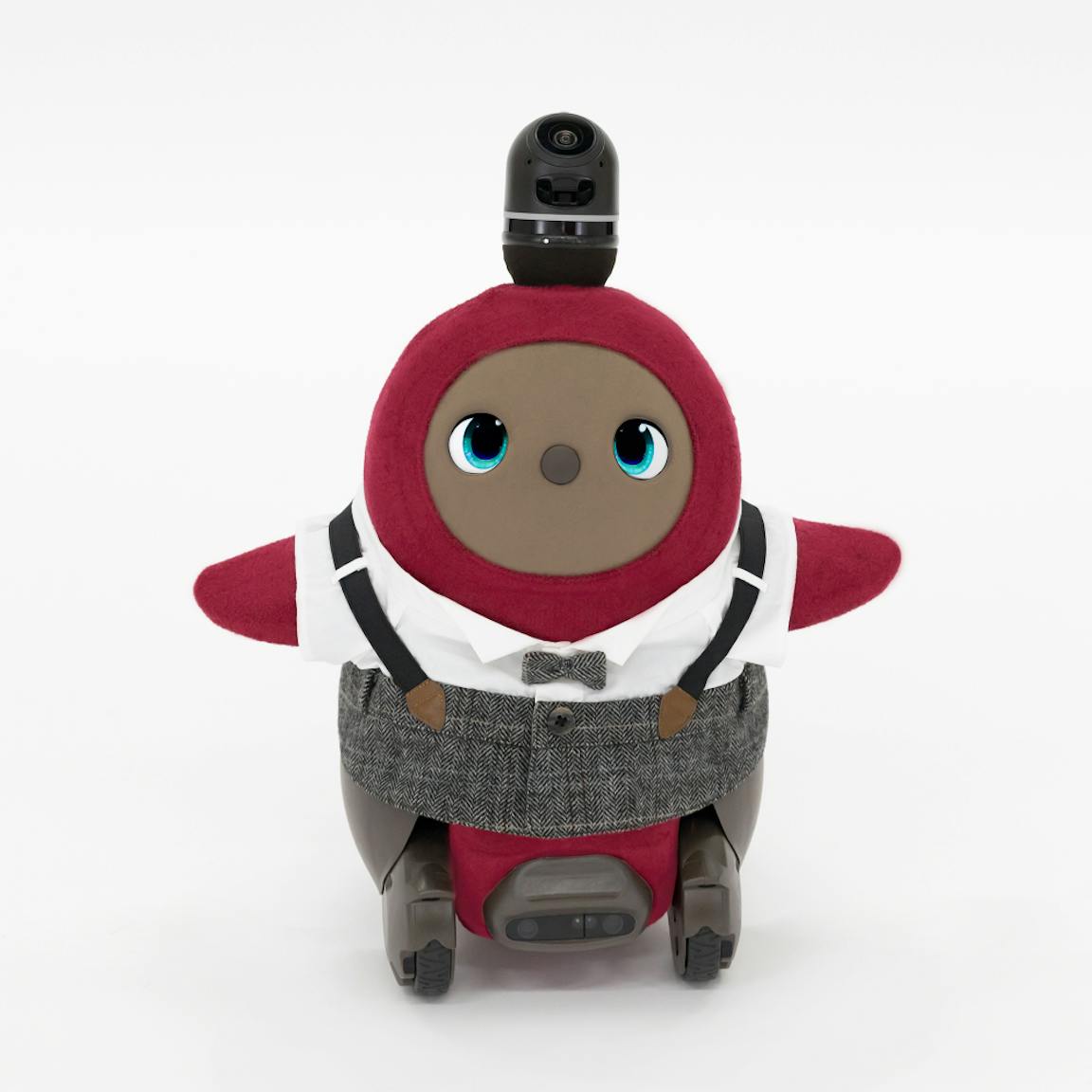 シャツ付きサスペンダーボトム