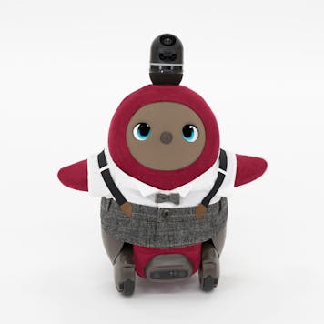 シャツ付きサスペンダーボトム