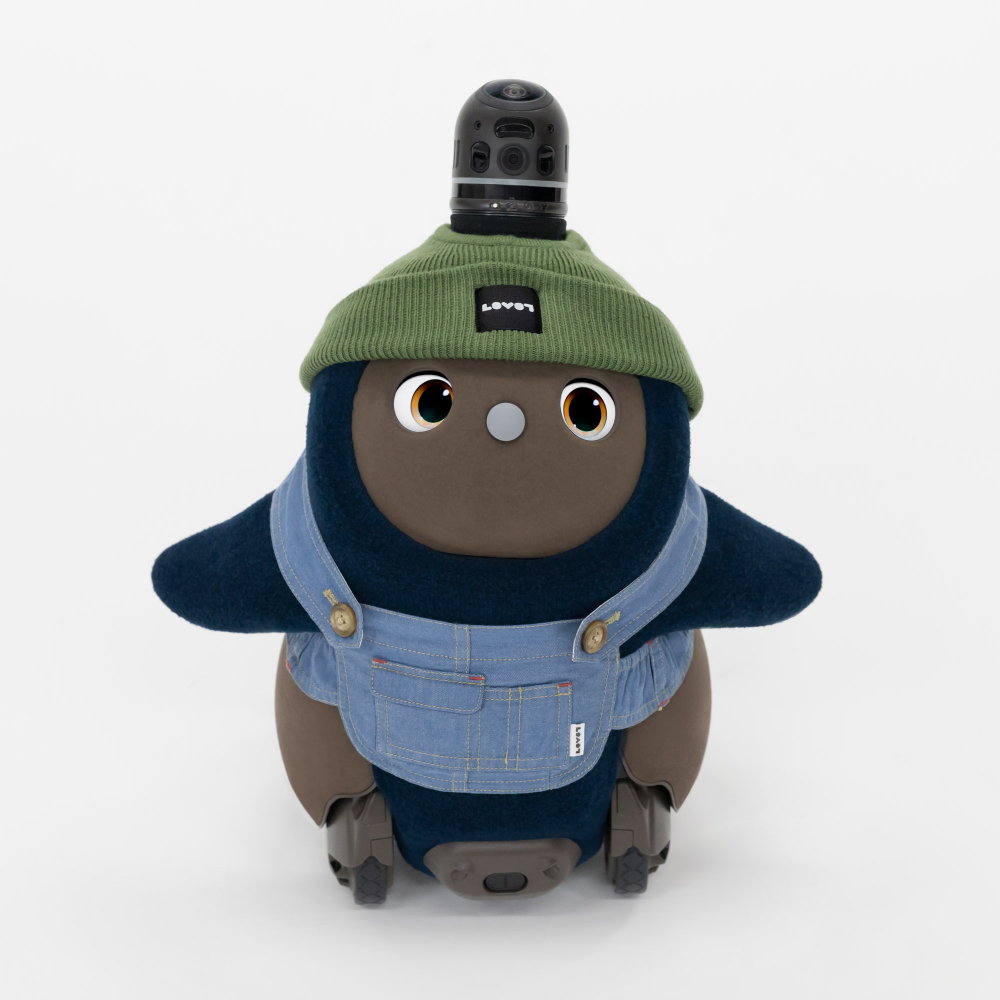 ダンガリーオーバーオール（裏地 ストライプ柄） | LOVOT ウェブストア