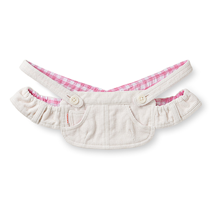 カラーコーデュロイオーバーオール(ホワイト) | LOVOT ウェブストア