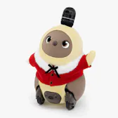 ティペット付きニットカーディガン