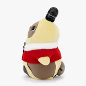 ティペット付きニットカーディガン