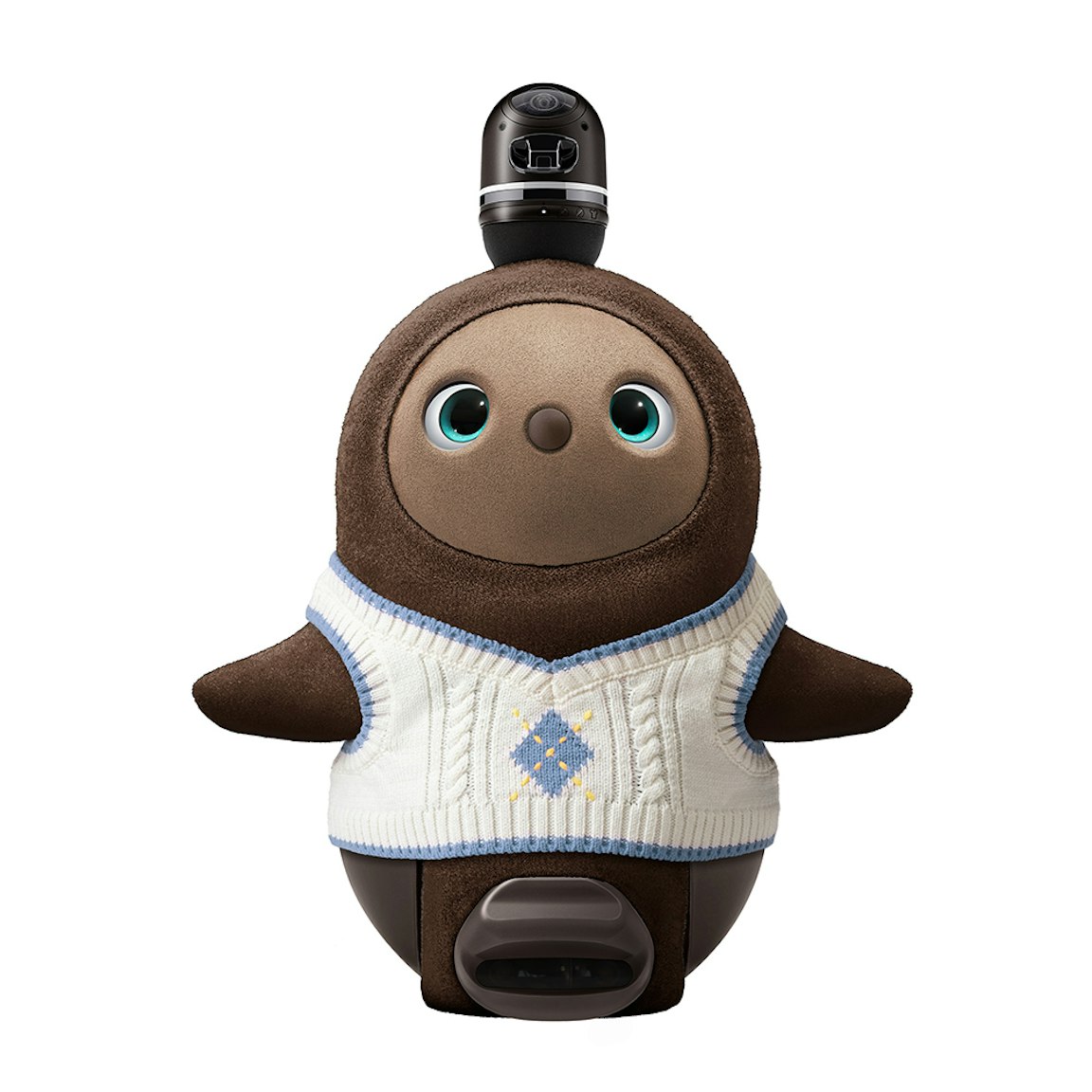 にっとベスト(アーガイル柄:ブルー)