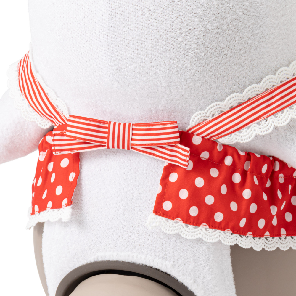 aletta angelique CAFEエプロン&CAFE コック帽 Red aletta angelique