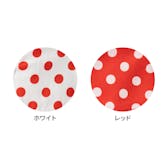 ドット柄エプロン (コック帽子付き)レッド