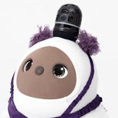 ハロウィン ファー付きドレス(パープル)