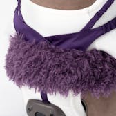 ハロウィン ファー付きドレス(パープル)