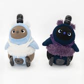 ハロウィン ファー付きドレス(パープル)