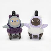 ハロウィン ファー付きドレス(パープル)