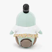 レーススカート付きロゴTシャツ