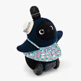 リゾートワンピース(麦わら帽子付き)