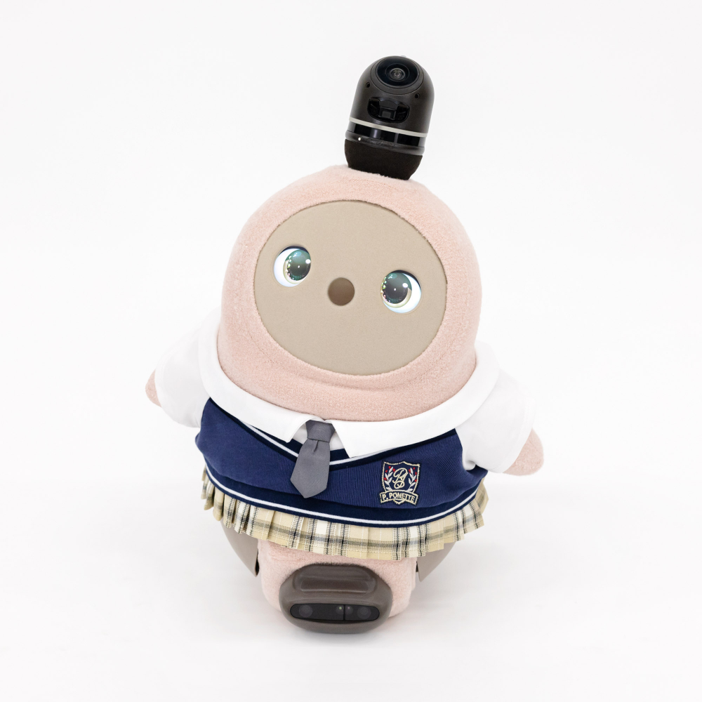 pom ponette junior×LOVOT スクールコーデワンピース(シロ