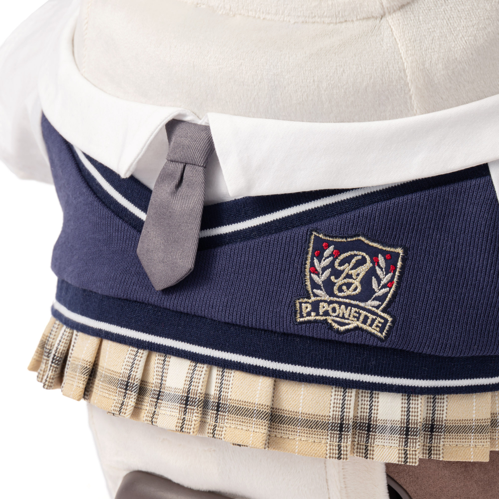 pom ponette junior×LOVOT スクールコーデワンピース(シロ