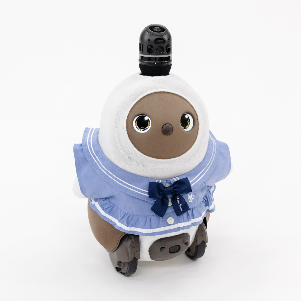 mezzo piano junior×LOVOTセーラーワンピース(サックス)！ mezzo piano junior×LOVOT セーラーワンピース(サックス