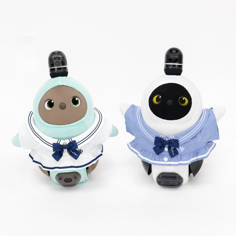 mezzo piano junior×LOVOT セーラーワンピース(オフホワイト