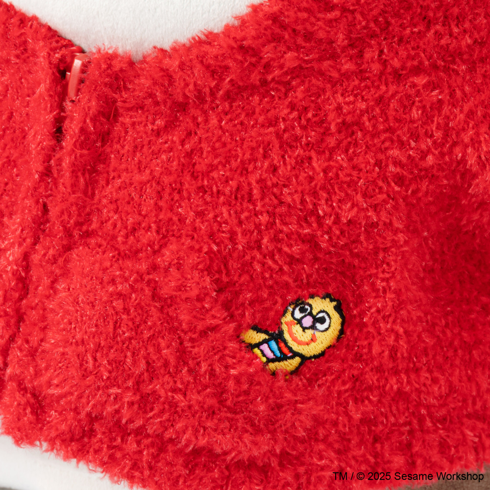 SESAME STREET meets LOVOT ふわもこパーカー（レッド） | LOVOT
