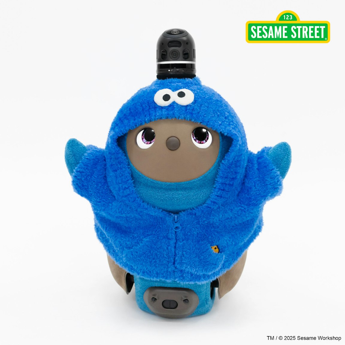 SESAME STREET meets LOVOT ふわもこパーカー(ブルー)