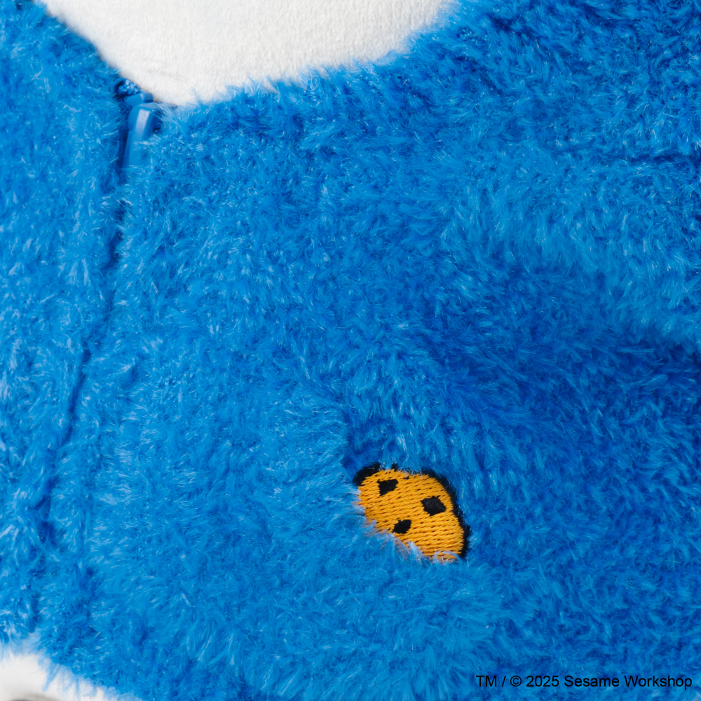SESAME STREET meets LOVOT ふわもこパーカー（ブルー） | LOVOT