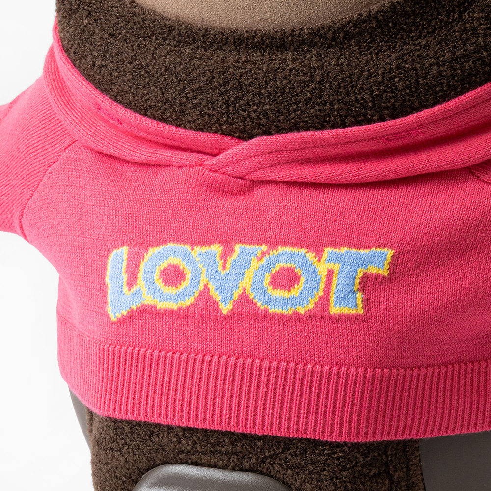 LOVOTパーカー(ピンク) | LOVOT ウェブストア