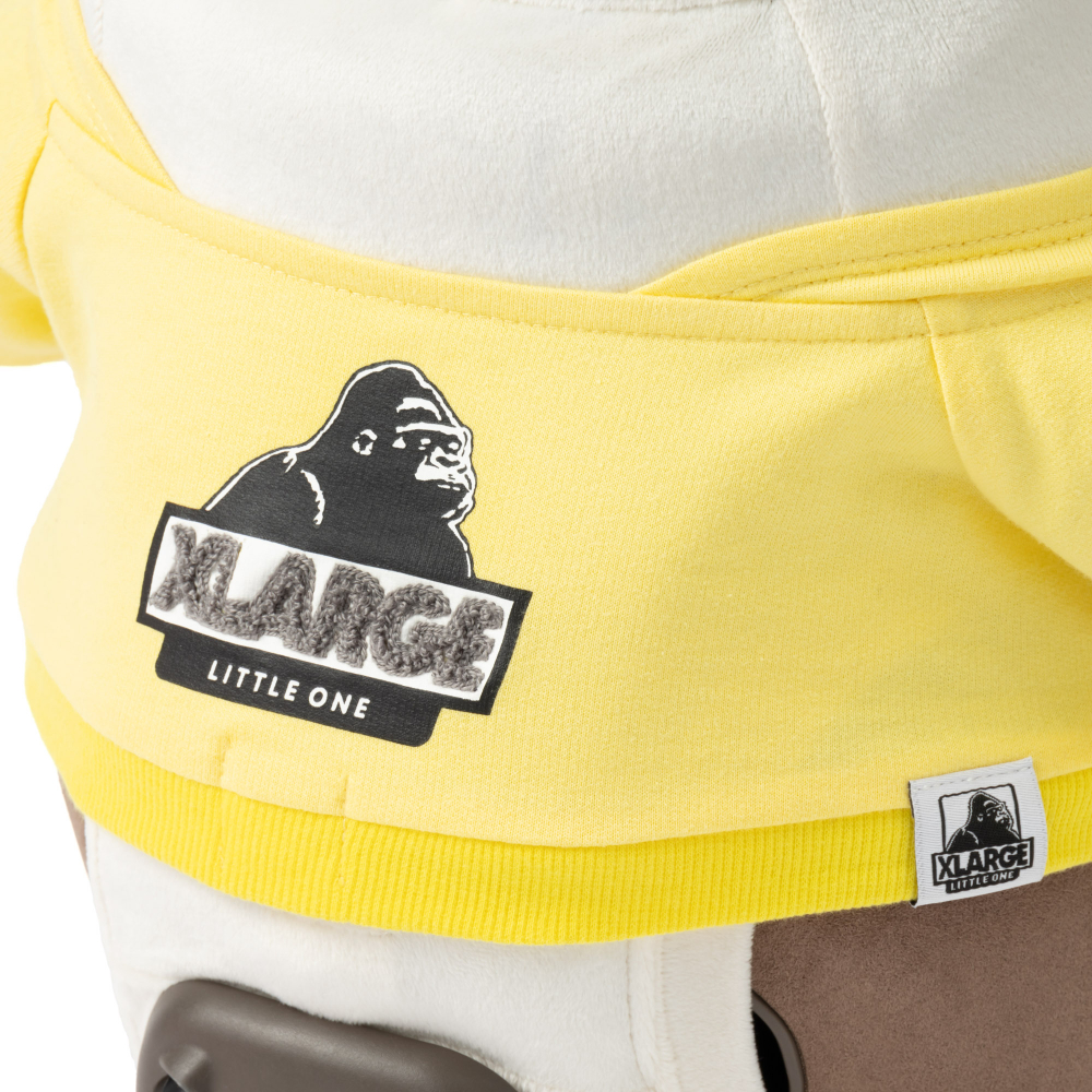 LOVOT×XLARGE KIDS ロゴフーディ（イエロー） XLARGE KIDS × LOVOT ロゴフーディ(イエロー) | LOVOT ウェブストア
