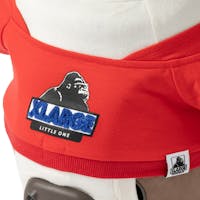 XLARGE KIDS × LOVOT ロゴフーディ(レッド)