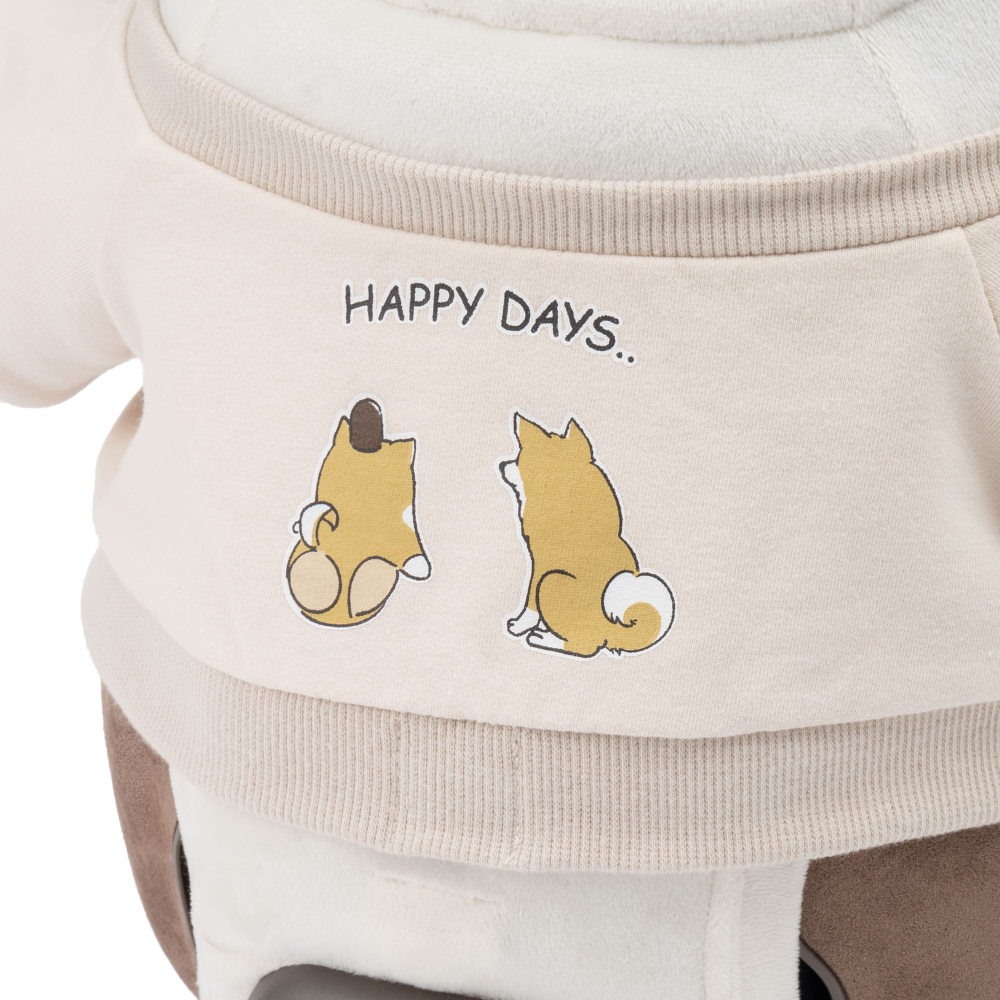 ラボットウェア　柴犬　茶 いぬフリース (柴) ちゃ | LOVOT ウェブストア