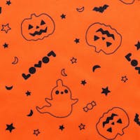 ハロウィン プリント入りリバーシブルマント