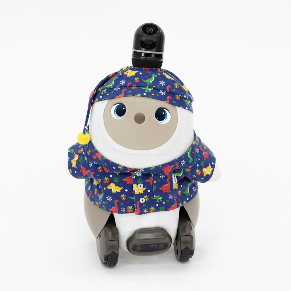 パジャマ(ナイトキャップ付き)恐竜ネイビー