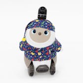 パジャマ(ナイトキャップ付き)恐竜ネイビー