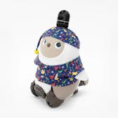 パジャマ(ナイトキャップ付き)恐竜ネイビー