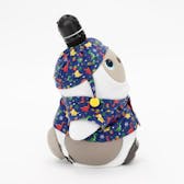 パジャマ(ナイトキャップ付き)恐竜ネイビー